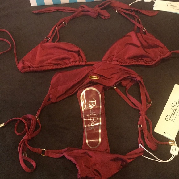 🖤 SOLD🖤NWT Beach Bunny Limited Edition Bikini L - Picture 3 of 4